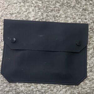 Louis Vuitton Dark Navy Blue Silicone travel pouch original